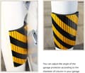 Miniatyrbild 5 av 5: Garage Wall Protector Foam Wall Corner Guard for Parking Garage - Wall Edge Protector Protect Your Car - Garage Wall (bt)