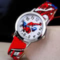 Barn Drenge Spiderman Quartz Ur Armbåndsur Blå! Blå Blue