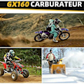 Pikkukuva 3 / 5: Gx160 kaasutin Hondan Gx200 Gx160 moottorille