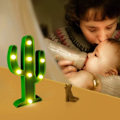 Miniatyrbillede 3 af 5: LED Kaktuslys, Fiesta Dekorationslys, Sød Kaktus Natlampe, Til Børneværelse, Soveværelse, Gave, Fest, Fiesta Festartikler (Grøn)