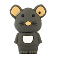 Miniatyrbillede 2 af 8: USB-nøgle med museform, bærbar stor lagerenhed til computer, bærbar, 32 GB