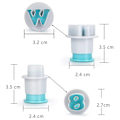 Miniatyrbilde 2 av 5: Alfabet og nummer form fondant form kake stempel preging