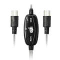 Miniatyrbillede 4 af 5: USB MIDI-kabeladapter, Type A til DIN 5-ben Dobbelt til Keyboard, PC, Studio med LED [DB] Som vist As shown