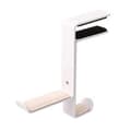 Gaming Headset Headphone Hook Holder Hanger Bracket Screwless Installation Durable Clip Holder Non-slip Desk Hook White White