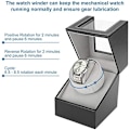 Miniatyrbilde 2 av 7: Automatisk urwinder, støvtett boks, enkel automatisk mekanisk urwinder