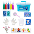 Miniatyrbild 1 av 5: Handgjorda Vattenleksaker 3D Magic Gel Vattenleksaker Formgjutning Handgjorda Vattenelfleksaker DIY Havsliv Varelser Leksaker Barnkalas Röd