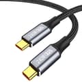 Pikkukuva 1 / 5: USB C Pikalatauskaapeli Type-C Datakaapeli MUSTA 0,5M Musta 0.5m