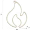 Miniatyrbillede 4 af 5: Flamme Neon Skilt, Rød og Gul Flamme Neonlys med Tænd/Sluk-kontakt