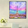 Pikkukuva 3 / 4: 5D Timanttimaalaus, Eiffel-torni (30X40cm) 2 sarjaa