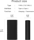Pikkukuva 4 / 5: 5-pakkaus USB-C-liitin, Type C naaras-naaras-adapteri, USB-C USB 3.