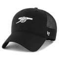 Trucker Snapback Caps - BRANSON Arsenal London Nero Nero