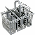Miniatyrbild 1 av 5: Bestickkorg för diskmaskin, grå, för diskmaskinskorg