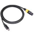 Miniatyrbillede 3 af 5: USB C til XLR Hun Kabel Type C Han til 3-bens XLR Hun Mikrofonkabelstik Computerlyd