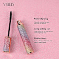 Pikkukuva 3 / 3: Galaxy Mascara 4D Silk Fiber Ripsiväri, Tuuheuttava ja Pidentävä Vedenkestävä Mascara