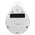 Miniatyrbillede 5 af 5: Vandtæt brusetimer, digital timer, badeværelses- og køkkentimer, nedtællingstimer med sugekopshul sort black