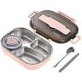 1,5 l Bento-bokser for studenter, Termisk isolasjon Bento Matboks Servisesett, lunsjbeholder for
