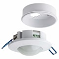 Pikkukuva 1 / 5: 2X Sisätilojen Liiketunnistin, Upotettu ja Kattoon Asennettava, Ohjelmoitava, Infrapuna-anturi, 8m / 360°, Sopiva LED, Max. 1200W/600W