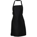 Adjustable Aprons with Pockets for Women and Men for Chef Cooking Black