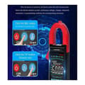 Strømtang DC/AC Spænding Digital Strømtang 6000 Tæller 400A Multimeter Farveskærm Spændingstester FS8330Pro