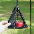 Miniatyrbild 1 av 3: Foldable Triangular Drying Net - Storage Net for Picnic and Outdoor Camping - Waterproof PVC Storage Net - Size S