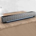 Miniatyrbillede 3 af 5: USB-drevne soundbar-højttalere til computer, stationær og bærbar computer, sort (USB)