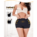 Miniatyrbilde 4 av 5: Putet rumpeforhøyer Korrigerende undertrøye Butt Enhancer Body Shaper Formende belte Falsk hofte Shapwear Undertrøye Push Up Truser Svart Black Black XXL