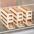 Miniatyrbild 9 av 9: 4 Nivåer Äggbehållare för kylskåp, äggdispenser, ägghållare, äggförvaring för 30 ägg