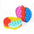 Miniatyrbild 4 av 6: Pop It Fidget Toy Original - Rainbow Apple multifärg one size