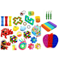Miniatyrbild 1 av 3: Favor 29st Fidget Set Pack för barn Pop it Stress ball