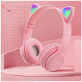 Miniatyrbild 5 av 7: kattöron headset sladdlösa katt bluetooth hörlurar
