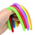 Miniatyrbild 2 av 5: 6-pack Stretchy Noodle String Neon Children Fidget Sensory Toy - Blandade färger multifärg one size