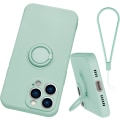 Miniatyrbilde 1 av 5: Silikonringholder-deksel for iPhone 13 Pro Max, full body-beskyttelse