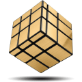 Miniatyrbilde 4 av 5: Speilkube 3x3 Speed ??Kube Gull Speilblokker Kube 3x3x3 Differ