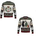 Miniatyrbillede 2 af 4: Julegave Superhelte Sweatshirt Mandalorian Grim Julemand Pullover (4XL style 1)