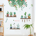 Miniatyrbilde 3 av 5: Friske grønne planter sukkulenter blader potteplanter soverom por