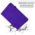 Pikkukuva 5 / 5: Prässattu nahkakotelo Samsung Galaxy Tab A9+:lle (Violetti)