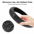 Miniatyrbilde 3 av 5: Mote Diamant Hodebånd Glitrende Rhinestone Hodebånd Bling Hai