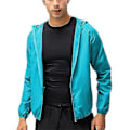 Miniatyrbillede 1 af 3: Mænd Letvægts Casual Jakke Combat Udendørs Vandreture Hættetrøje Frakke Overtøj Tops-r (2XL Sø Blå)