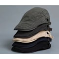 Miniatyrbillede 2 af 4: Hvid, justerbar retro baret, åndbar flad hat til mænd, solbeskyttelse