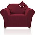Miniatyrbillede 1 af 5: 1 stk. (1 sæde-stol, vin) Høj strækbetræk til 1 sæde Cushio