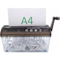 Miniatyrbilde 1 av 5: A4-papirshredder - Bærbar manuell dokumentshredder for kontor,