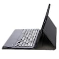 Miniatyrbillede 4 af 4: Keyboard Læder Tablet Etui Til Huawei MatePad Pro 12.2 (Sort Hvid)