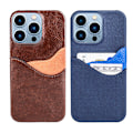 Miniatyrbillede 3 af 3: Designet etui til iPhone 13 (6,1 tommer) med kortlomme i læder
