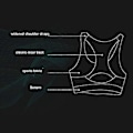 Pikkukuva 3 / 5: Ion Lifting & Lymphvity Detoxification -rintaliivit, Ionic Lifting & Lymphatic Drainage -rintaliivit, Ion hengittävät muotoilevat rintaliivit (3XL oranssi)