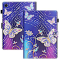 Pikkukuva 1 / 5: Samsung Galaxy Tab A9:n ommeltava tabletin suojakotelo (Perhonen)