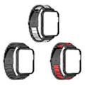 Pikkukuva 2 / 5: Ranneke Mi Watch Lite/Redmi Watch älykellolle, Metalliranneke (Musta punainen musta)