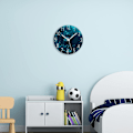 Miniatyrbild 2 av 4: Tyst modern kvartsväggklocka 30 cm batteridriven, lämplig för