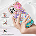 Miniatyrbilde 5 av 5: Elektroplettert TPU-etui for iPhone 15 Pro Max (flerfarget)