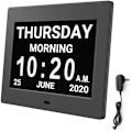 Miniatyrbild 1 av 5: Klockor 8 tum kalenderklockor dag datum klocka digital klocka Digi