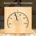 Miniatyrbillede 4 af 5: Saunatermometer, 0~140℃ Saunarums Termometer Træ Indendørs Th
